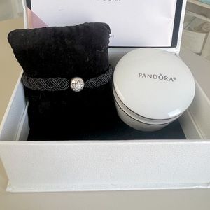 Pandora Ale 925 *Macrame Bracelet Clip Not Included